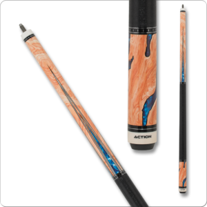Action – Fractal – Blonde w/ Blue | Golden Break Billiards