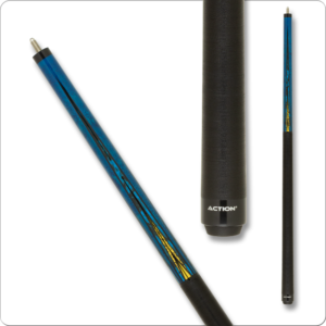 ACT173 Action – Fractal – Blue w/ Blue & Gold Foil Points | Golden Break Billiards