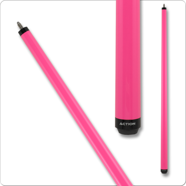 Action – Heavy Break Cue – Pink – 25oz | Golden Break Billiards
