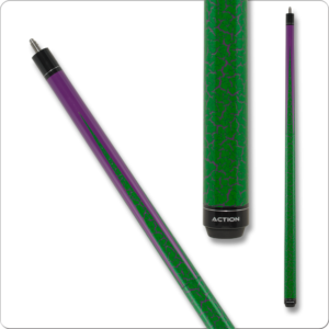 ACTBKH03 Action – Heavy Break Cue – Purple & Green – 25oz | Golden Break Billiards