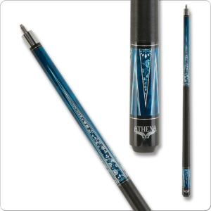 ATH49 Athena – Blue w/ White Flowers | Golden Break Billiards