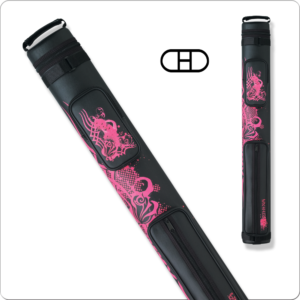ATHC01 Athena – 2×2 – Pink Tribal Rose – Hard Case | Golden Break Billiards