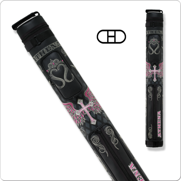 Athena – 2×2 – Pink Cross Stitch – Hard Case | Golden Break Billiards