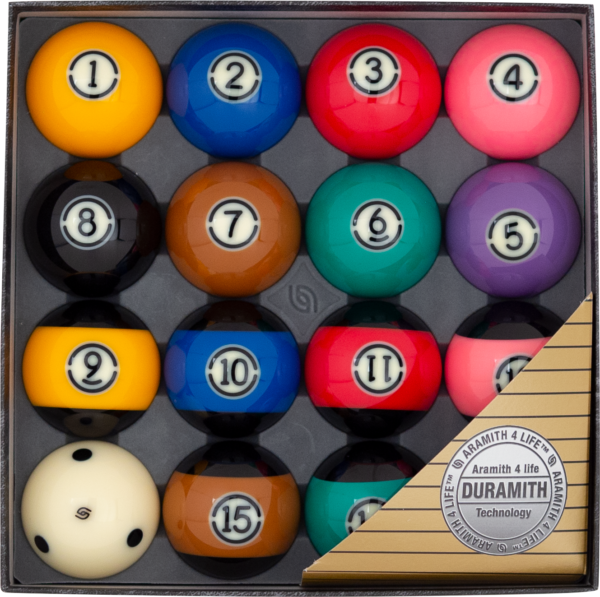 Aramith Black Ball Set