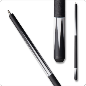 BCL11 Bull Carbon – Black w/ White Points – Leather Wrap | Golden Break Billiards
