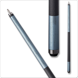 BCLD4 Bull Carbon – Ice Blue & Black – Leather Wrap | Golden Break Billiards