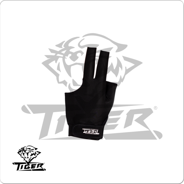 Tiger X Black Glove - Bridge Hand Left - Large