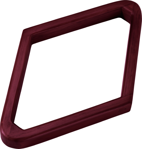 Heavy Duty Wooden Diamond Rack - Wine