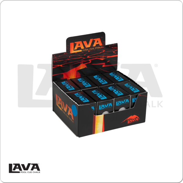Lava Chalk Display - 16 2pc Boxes - Blue