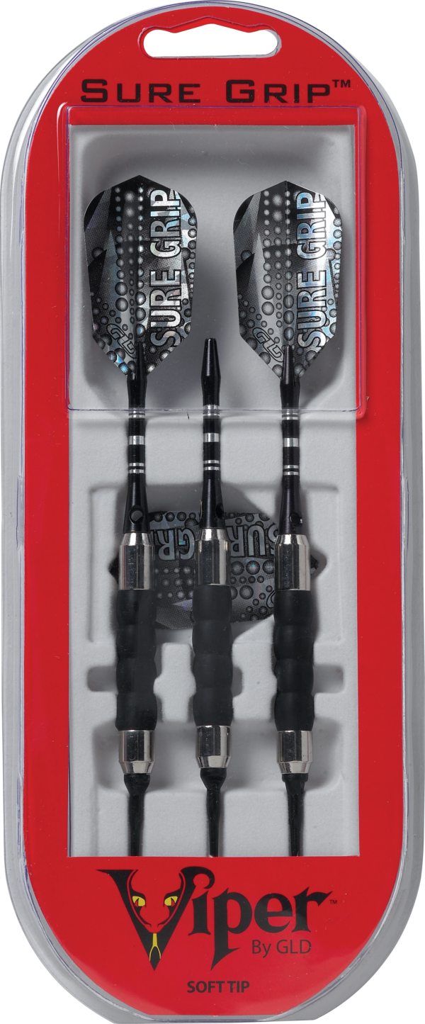 GLD - Sure Grip - Soft Tip - Black - 18g