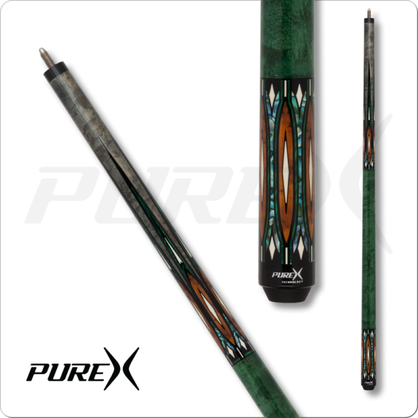 Players Pure X - Malachite and Thuya Burl w/ Mother of Pearl Accents
