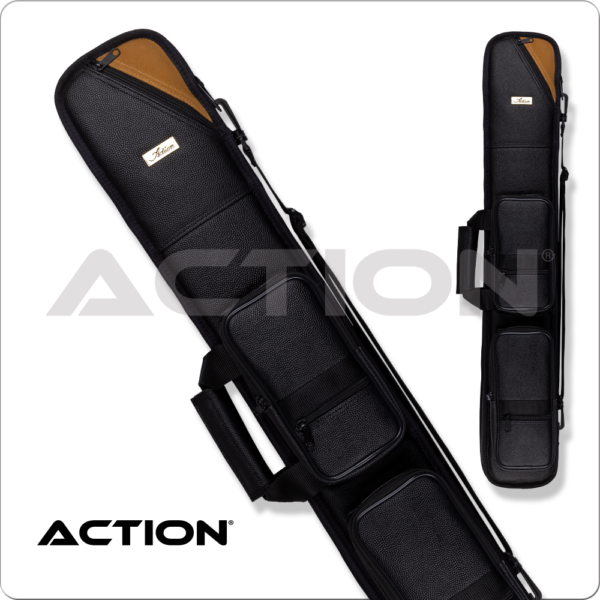 acsc07-1 Action – 2×4 – Black Deluxe Soft Case | Golden Break Billiards
