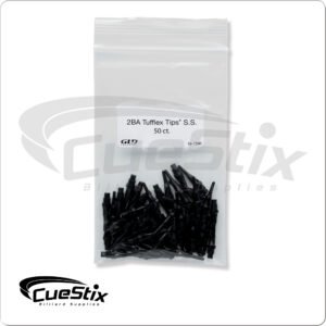 16-1500 2BA Tufflex Super Short Soft Dart Tips – Pack of 50 | Golden Break Billiards
