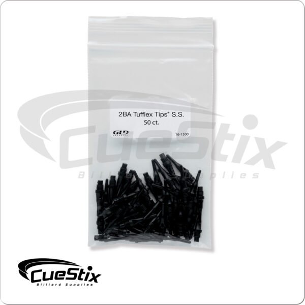 2BA Tufflex Super Short Soft Dart Tips – Pack of 50 | Golden Break Billiards