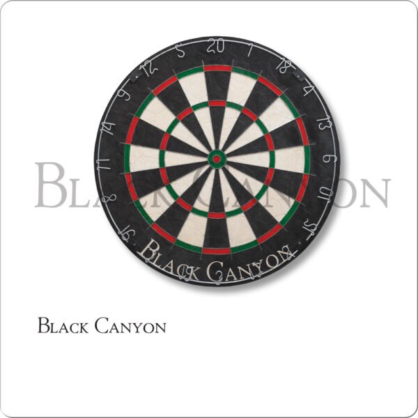 Black Canyon – Bladed Wire Dart Board | Golden Break Billiards