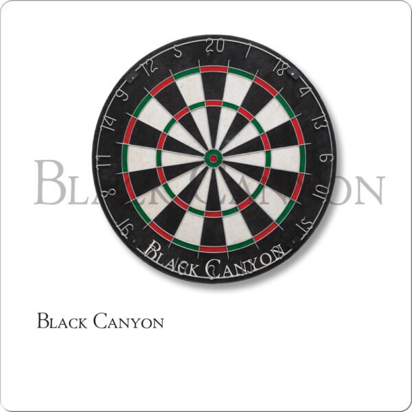 Black Canyon – Diamond Wire Dart Board | Golden Break Billiards