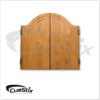 Oak Dart Board Cabinet | Golden Break Billiards