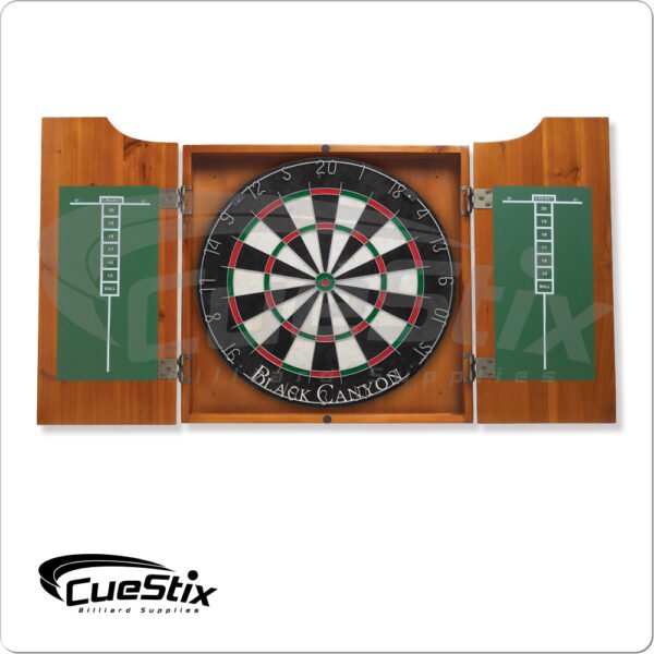 Honey Dart Board Cabinet | Golden Break Billiards