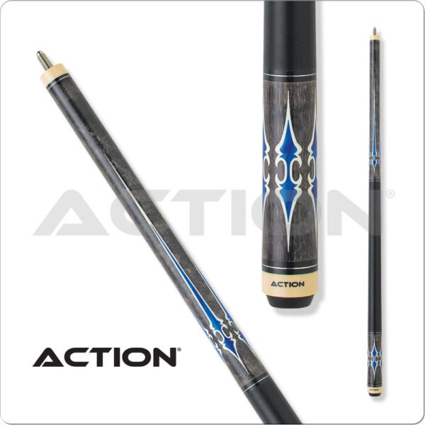 Action – Exotic – Grey w/ Blue | Golden Break Billiards