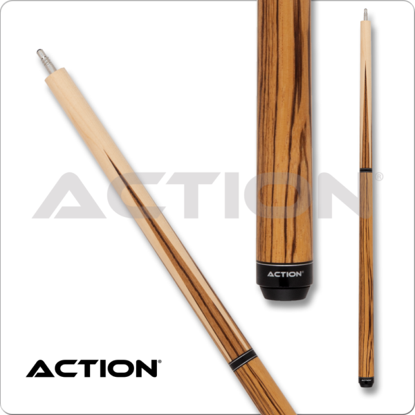 Action – Break Jump – Matte Zebrawood | Golden Break Billiards