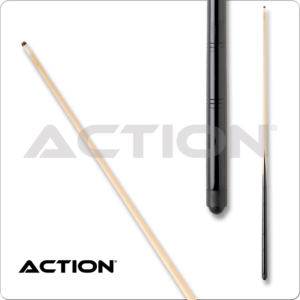 ACTR57 Action – 1-Piece – Black Paint w/ Screw-On Tip – 57in | Golden Break Billiards