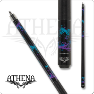 ATH44 Athena – Teal & Purple Butterflies | Golden Break Billiards