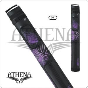 ATHC02 Athena – 2×2 – Purple Tribal Heart – Hard Case | Golden Break Billiards