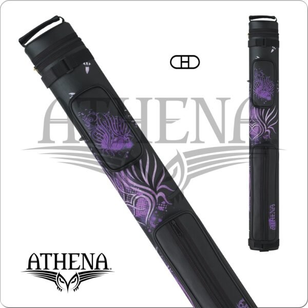 Athena – 2×2 – Purple Tribal Heart – Hard Case | Golden Break Billiards