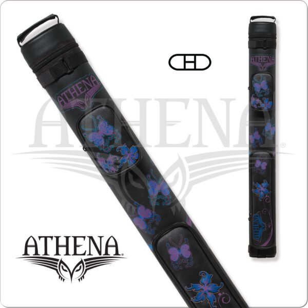 Athena - 2x2 - Teal & Purple Butterflies Stitch - Hard Case
