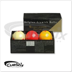 BBARC Aramith Pro Cup Carom Set | Golden Break Billiards