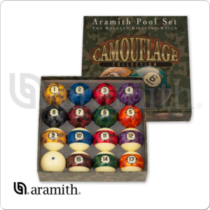 BBCAM Aramith Camouflage Ball Set | Golden Break Billiards