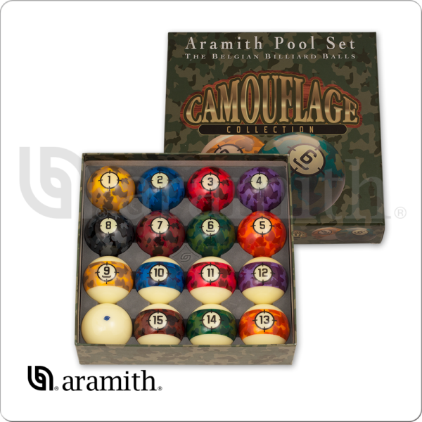 Aramith Camouflage Ball Set