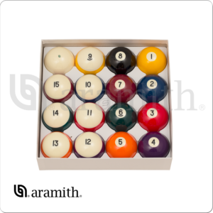 BBCBVM Aramith Crown Standard Belgian Ball Set w/CBVM | Golden Break Billiards