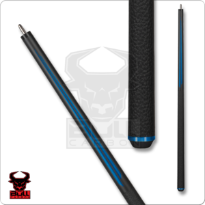 BCSP3 Bull Carbon – Black w/ Blue Split Points | Golden Break Billiards