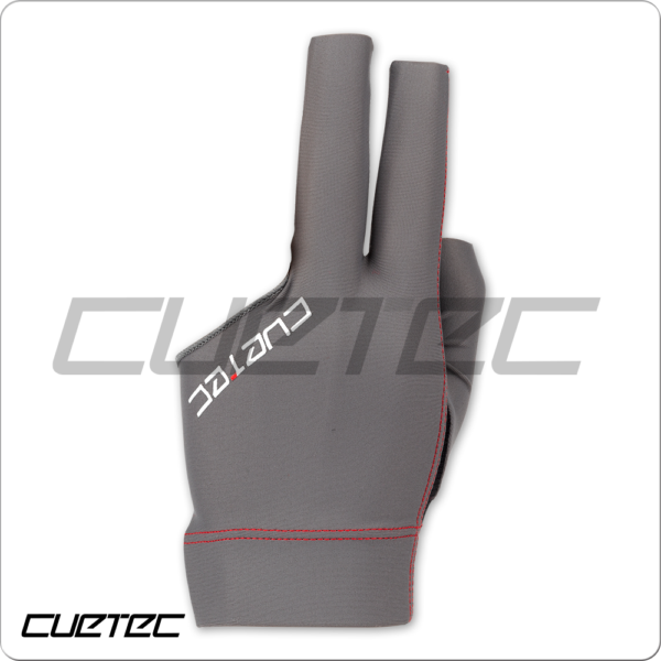BGLCTG Cuetec Axis Grey Glove – Bridge Hand Left | Golden Break Billiards