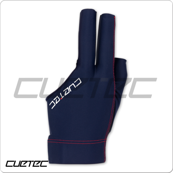 BGLCTN Cuetec Axis Navy Glove – Bridge Hand Left | Golden Break Billiards