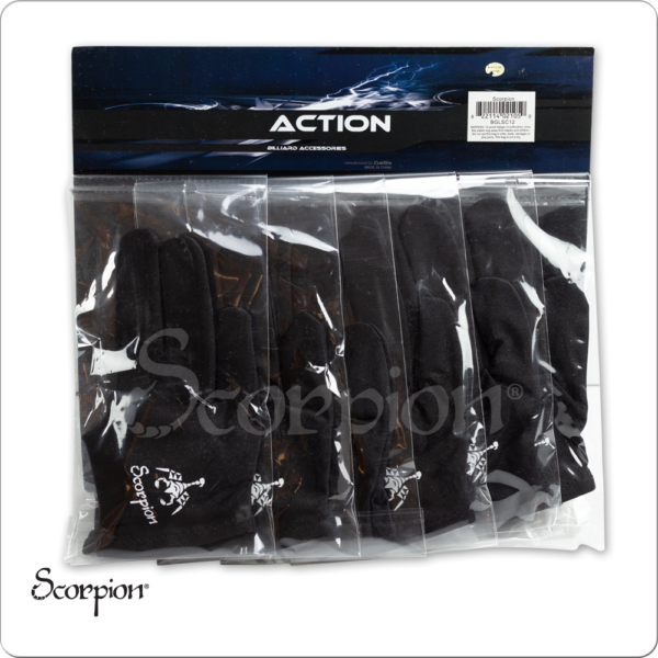 Scorpion Glove - Logo - Bridge Hand Left - Card of 12