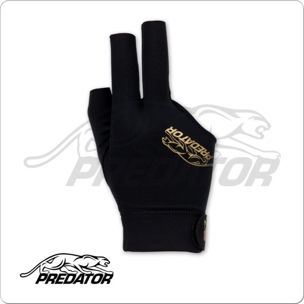 Predator Black & Grey Glove – Bridge Hand Right | Golden Break Billiards