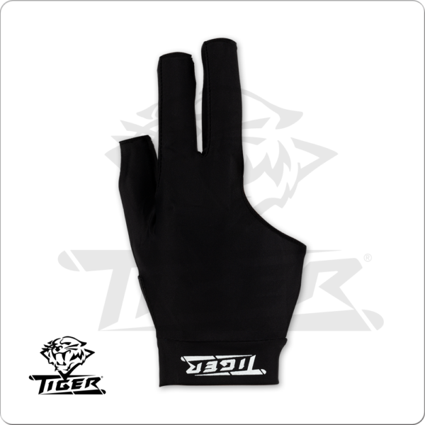 Tiger X Black Glove – Bridge Hand Right – Extra Large | Golden Break Billiards