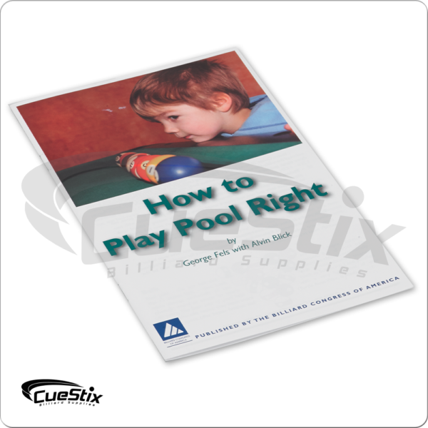 BKHTPPR How to Play Pool Right Book | Golden Break Billiards
