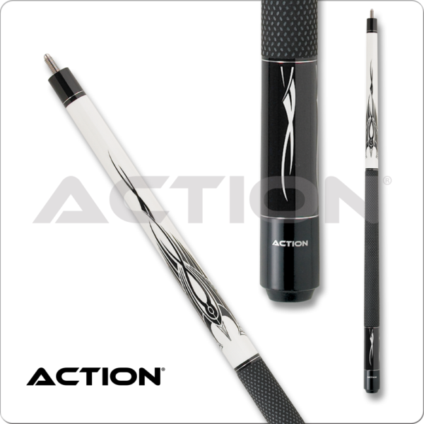 Action – Black & White – White Top w/ Black | Golden Break Billiards