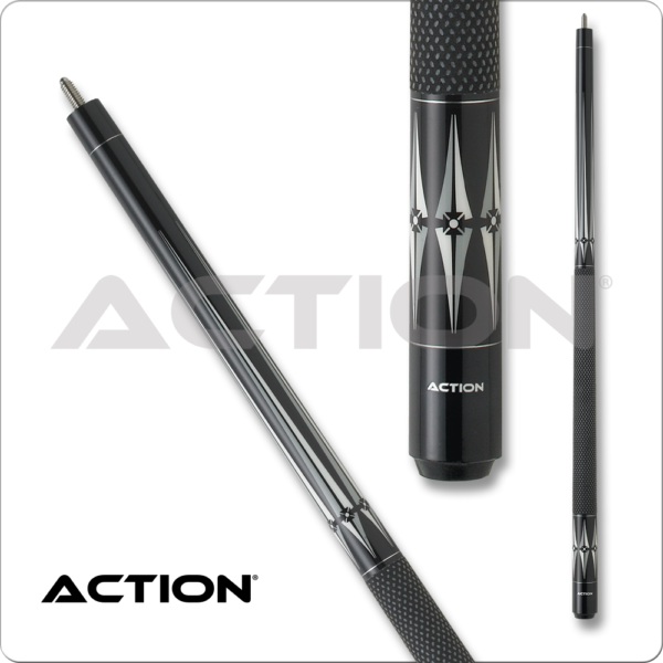 Action – Black & White – Grey & White Diamonds | Golden Break Billiards