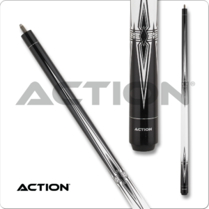 BW25 Action – Black & White – White Spears w/ Foil Diamonds | Golden Break Billiards
