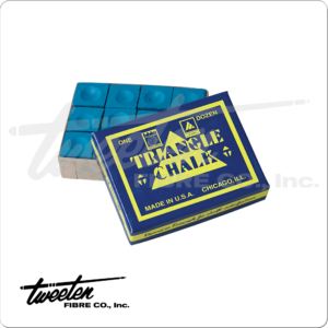 CHT12 Triangle Chalk – 12ct Box | Golden Break Billiards