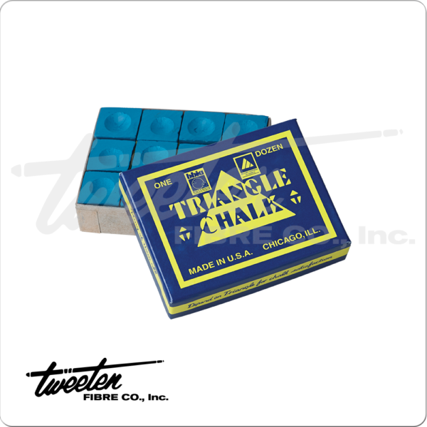 Triangle Chalk – 12ct Box | Golden Break Billiards