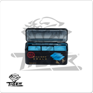 CHTIG Tiger Chalk – 3pc Box | Golden Break Billiards