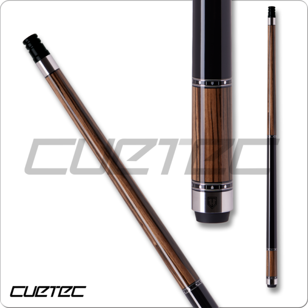 Cuetec – Cynergy Truewood – Ebony Forearm – No Wrap | Golden Break Billiards