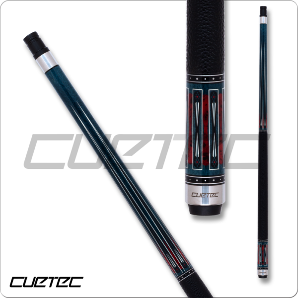 Cuetec – Cynergy Nineball – Indigo/ Red | Golden Break Billiards