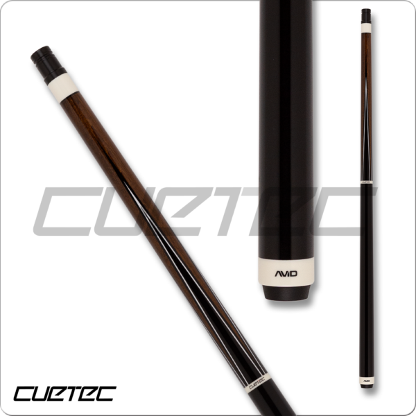 Cuetec – AVID Era – Brown w/ Black Points – No Wrap | Golden Break Billiards