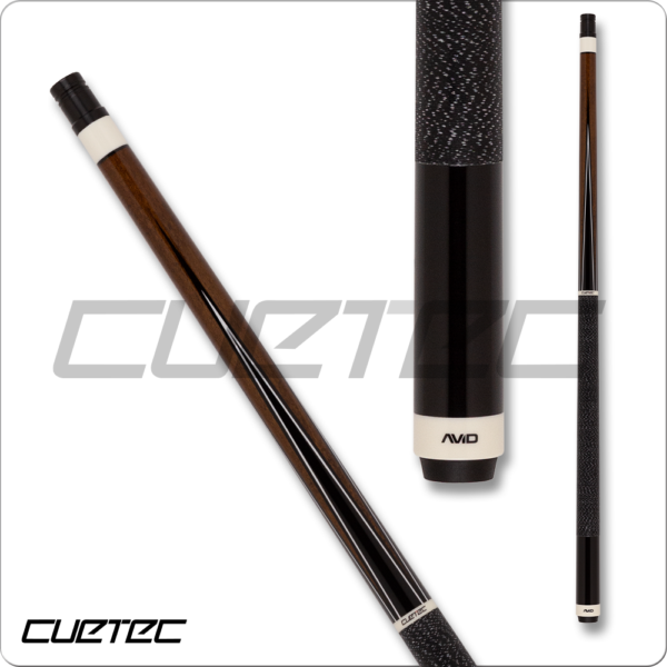 Cuetec – AVID Era – Brown w/ Black Points – Wrap | Golden Break Billiards